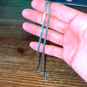 Metal stainless chain. EUC